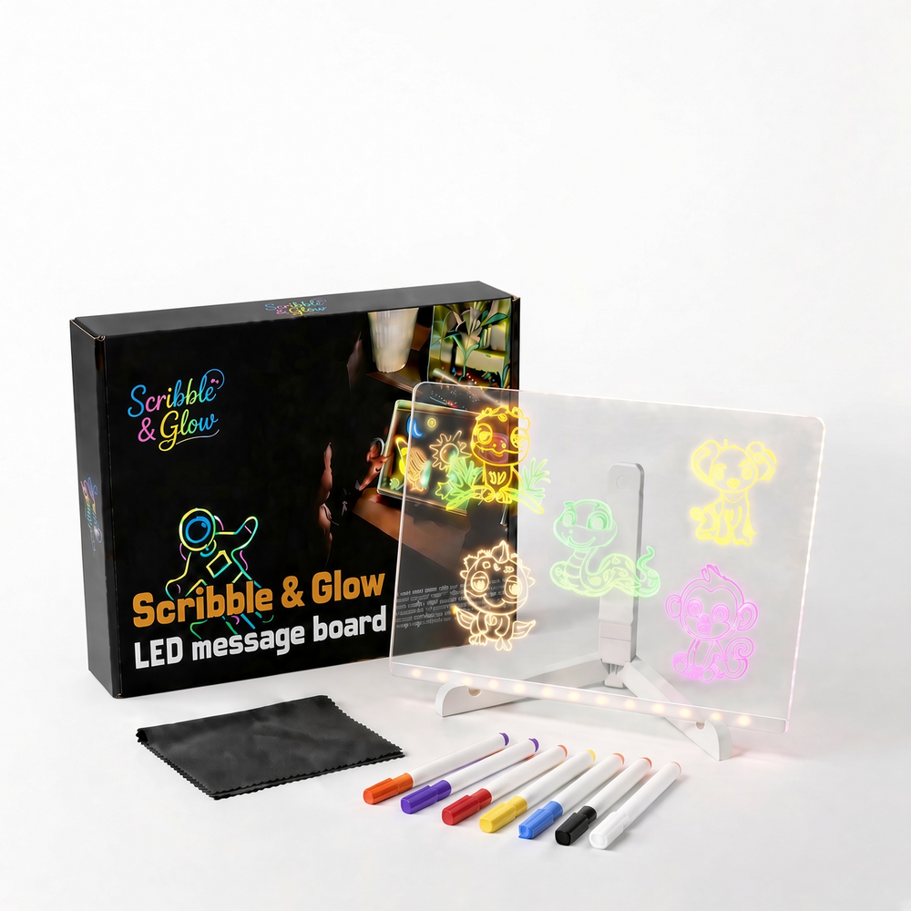 Glow Board — Light-Up LED Drawing Board for Kids
